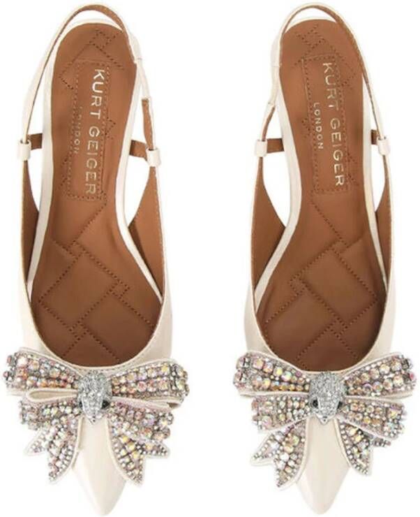 Kurt Geiger Slingback Pumps Beige Dames