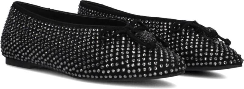 Kurt Geiger Elegante Zwarte Ballerinas Black Dames