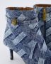 Kurt Geiger Dames Enkellaars Kensington Flexi Ankle Boots Jeansblauw - Thumbnail 6
