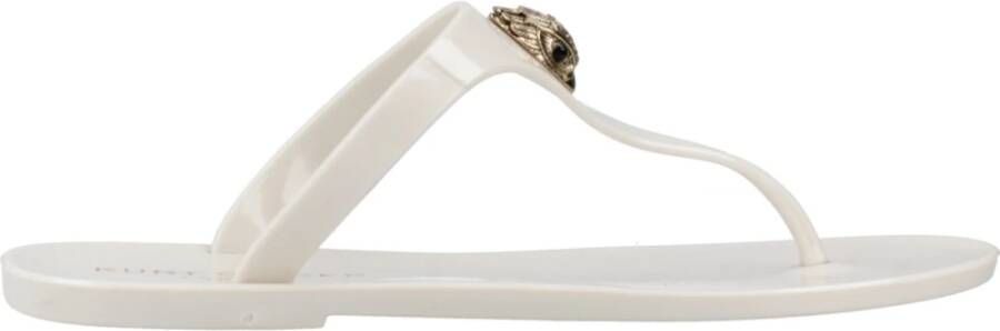 Kurt Geiger Flip Flops White Dames