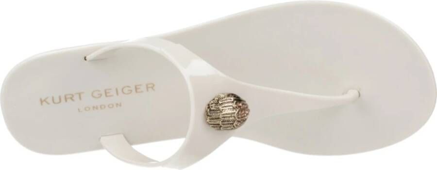 Kurt Geiger Flip Flops White Dames