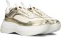 KURT GEIGER LONDON Lage Sneakers Dames Kensington Pump Sneaker Maat: 38 Materiaal: Leer Kleur: Goud - Thumbnail 3