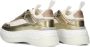 KURT GEIGER LONDON Lage Sneakers Dames Kensington Pump Sneaker Maat: 38 Materiaal: Leer Kleur: Goud - Thumbnail 4