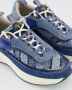 KURT GEIGER LONDON Lage Sneakers Dames Kensington Sneaker Maat: 36 Materiaal: Suède Kleur: Blauw - Thumbnail 8