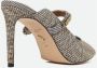 Kurt Geiger Kristalversierde Sandaal Sabot Yellow Dames - Thumbnail 15