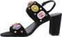 Kurt Geiger London Sandalen MULTI GEM BLOCK SANDAL - Thumbnail 5