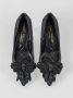 Kurt Geiger Moderne Onderscheiding met Belgravia Crystal Bow Black Dames - Thumbnail 2