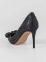 Kurt Geiger Moderne Onderscheiding met Belgravia Crystal Bow Black Dames - Thumbnail 5