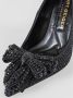 Kurt Geiger Moderne Onderscheiding met Belgravia Crystal Bow Black Dames - Thumbnail 6