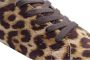 Kurt Geiger Laney suède sneakers met panterprint beige zwart - Thumbnail 6
