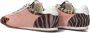 Kurt Geiger London Kensington Runner Sneakers Leren Sneaker Dames Oranje - Thumbnail 4