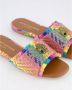Kurt Geiger London KENSIGTON FLAT SANDAL Veelkleurig - Thumbnail 4