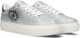 Kurt Geiger London Laney Eye Lage sneakers Leren Sneaker Dames Zilver - Thumbnail 4
