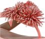 Kurt Geiger Roze Leren Sandalen met Pom - Thumbnail 2