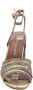 Kurt Geiger Pierra sandalette van leer met metallic finish - Thumbnail 15