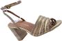 Kurt Geiger Pierra sandalette van leer met metallic finish - Thumbnail 18