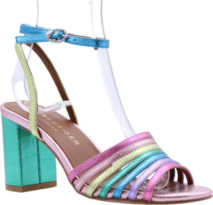 Kurt Geiger Hoge hak sandalen voor vrouwen Multicolor Dames