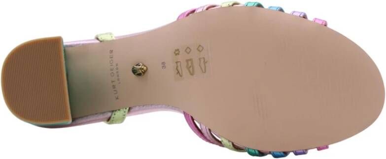Kurt Geiger Hoge hak sandalen voor vrouwen Multicolor Dames