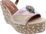Kurt Geiger Stijlvolle Sleehak Sandalen voor Modebewuste Vrouwen Multicolor Dames - Thumbnail 10