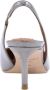 Kurt Geiger Belgravia slingback van leer met metallic finish - Thumbnail 7