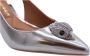 Kurt Geiger Belgravia slingback van leer met metallic finish - Thumbnail 9