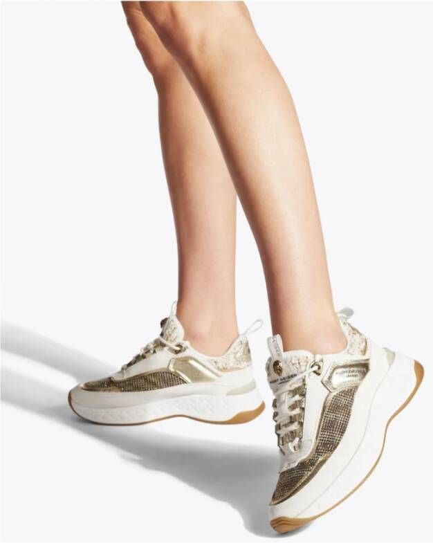 Kurt Geiger Kensington Sneaker Stijlvolle Sneakers Beige Dames