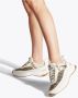 Kurt Geiger London Kensington Sneaker Lage sneakers Leren Sneaker Dames Beige - Thumbnail 6