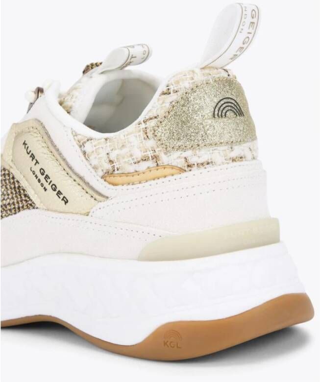 Kurt Geiger Kensington Sneaker Stijlvolle Sneakers Beige Dames