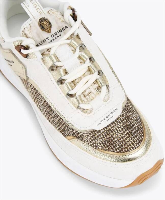 Kurt Geiger Kensington Sneaker Stijlvolle Sneakers Beige Dames