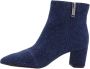 Kurt Geiger London Burlington Ankle Boot Enkellaarsjes Enkelboots met rits Dames Blauw - Thumbnail 6
