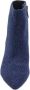 Kurt Geiger London Burlington Ankle Boot Enkellaarsjes Enkelboots met rits Dames Blauw - Thumbnail 7