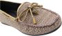 KURT GEIGER LONDON Mocassins Dames Eagle Moccasin Maat: 39 Materiaal: Textiel Kleur: Beige - Thumbnail 13