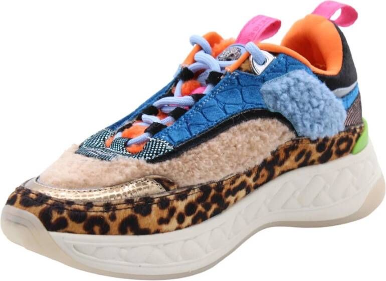 Kurt Geiger Stijlvolle Wray Sneaker voor Mannen Multicolor Dames