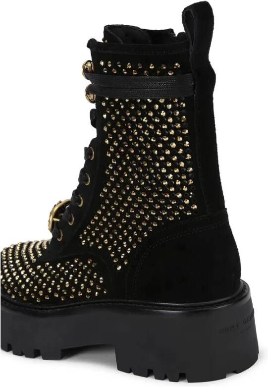 Kurt Geiger Studded Zwarte Veterschoenen