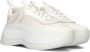 KURT GEIGER LONDON Lage Sneakers Dames Kensington Pump Sneaker Maat: 39 Materiaal: Leer Kleur: Wit - Thumbnail 4
