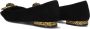 Kurt Geiger London Chelsea Point Flat Ballerina's Dames Zwart - Thumbnail 14