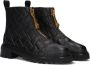 Kurt Geiger Zwarte ritslaarzen met adelaarsrits Black Dames - Thumbnail 8