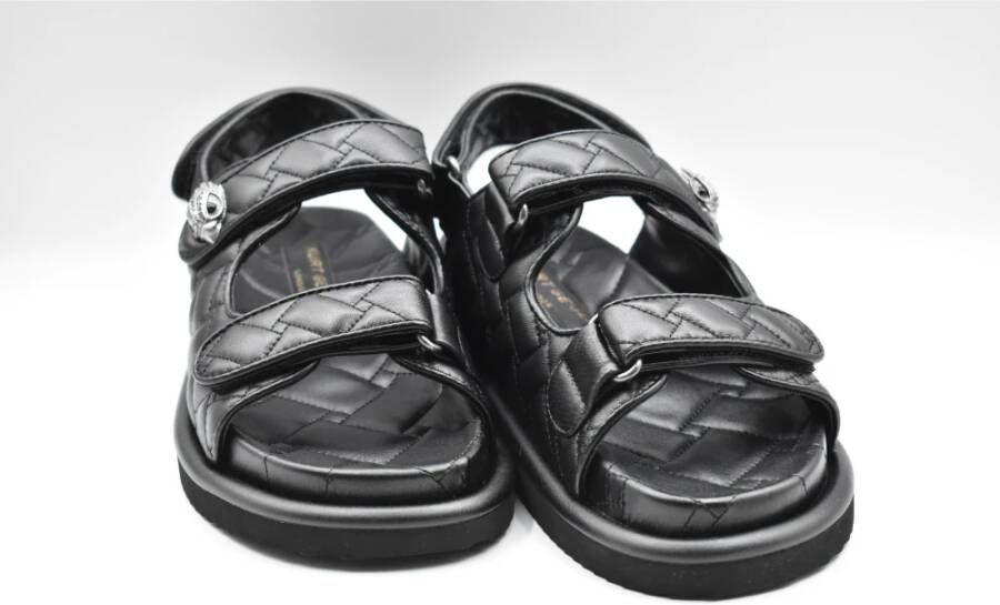 Kurt Geiger Zwarte Veterschoenen voor Vrouwen