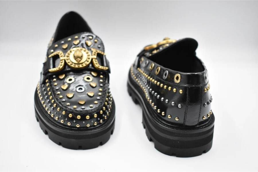 Kurt Geiger Zwarte Veterschoenen voor Vrouwen