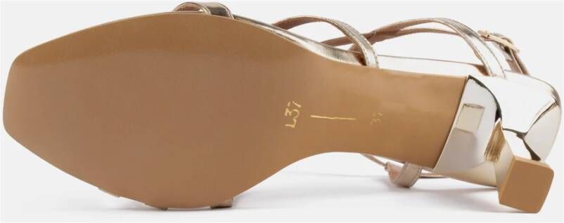 L37 Modieuze Gold Rush Schoenen