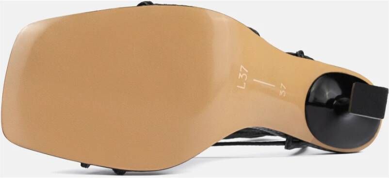L37 Sandalen met hoge hak