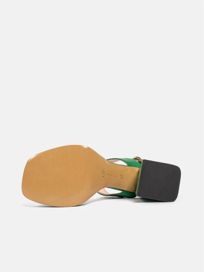 L37 Sandalen met hoge hak
