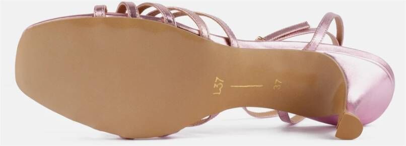 L37 Sandalen met hoge hakken