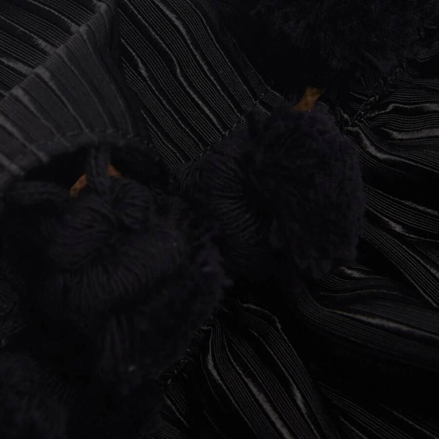 La DoubleJ Pimento Slide Sandalen met lente tweed voetbed Black Dames