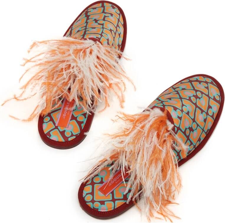 La DoubleJ Luxe Veren Slipper Meerkleurig Dames