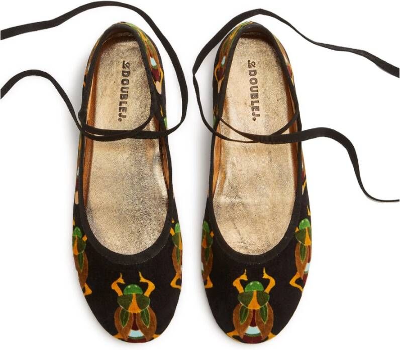 La DoubleJ Winter Ballerina Flats Meerkleurig Dames - Foto 8