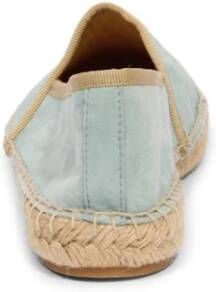 La Martina Blauwe Velvet Espadrilles