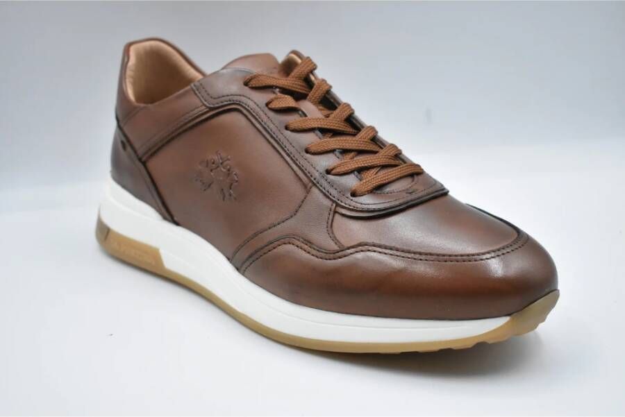 LA MARTINA Laced Shoes Brown Heren
