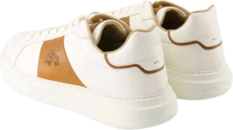 La Martina Witte lage sneakers