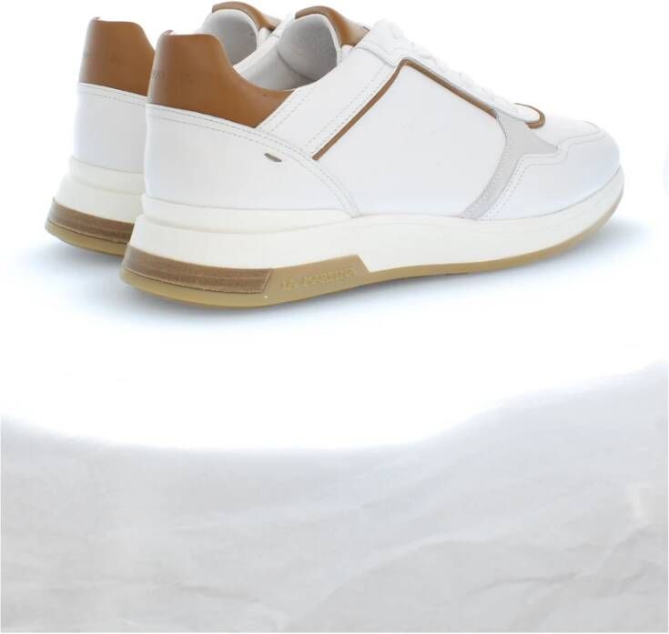 LA MARTINA Witte Sneakers voor Heren White Heren